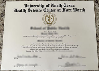 UNT Health Science Center degree