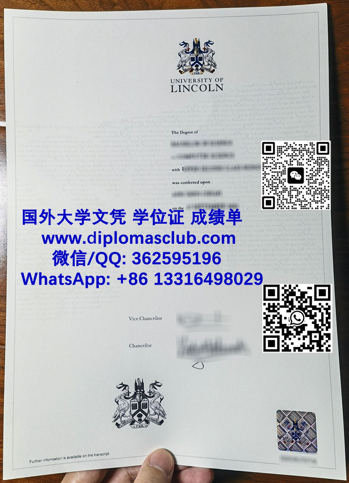 University of Lincoln diploma