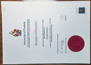 University of Pretoria diploma