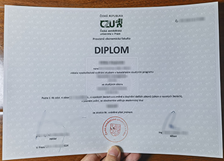 Česká zemědělská univerzita v Praze diploma