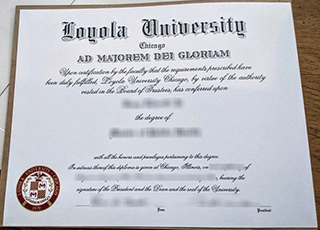 Loyola University Chicago degree