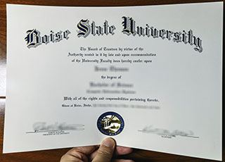 Boise State University degree