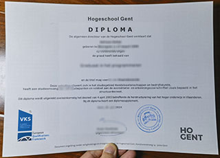 Hogeschool Gent diploma