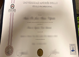 Universidad Andrés Bello diploma