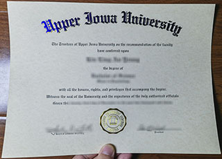 Upper Iowa University diploma