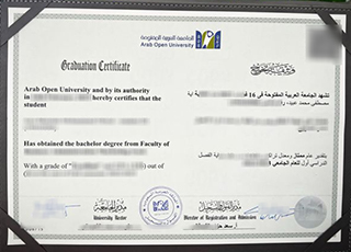 Arab Open University degree