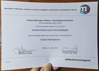 Istituto Marangoni diploma