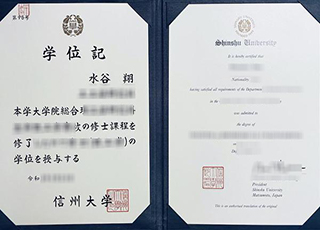 Shinshu University degree