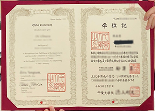 Chiba University diploma