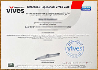 Hogeschool VIVES diploma