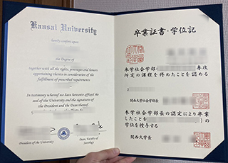 Kansai University degree